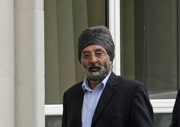Bukhunt Singh outside Portsmouth Magistrates' Court