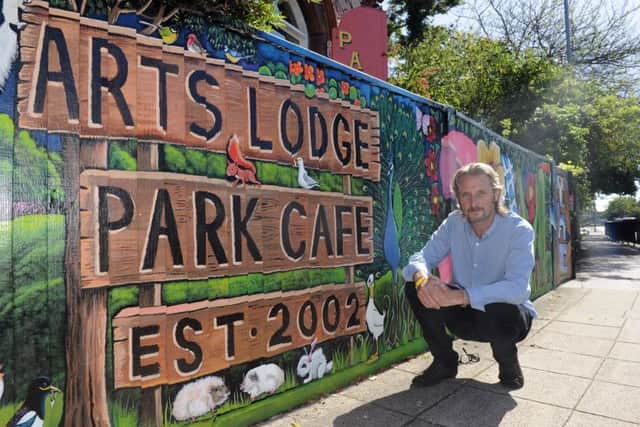 Mark Lewis, founder of The Arts Lodge Picture: Sarah Standing (161256-6300)