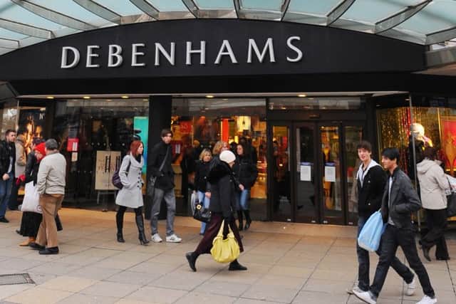 Debenhams in Commercial Road, Portsmouth