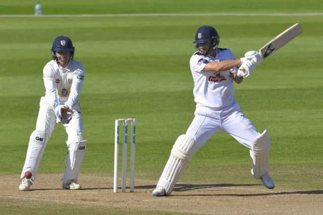 Gareth Berg finished the day on 36 not out Picture: Neil Marshall