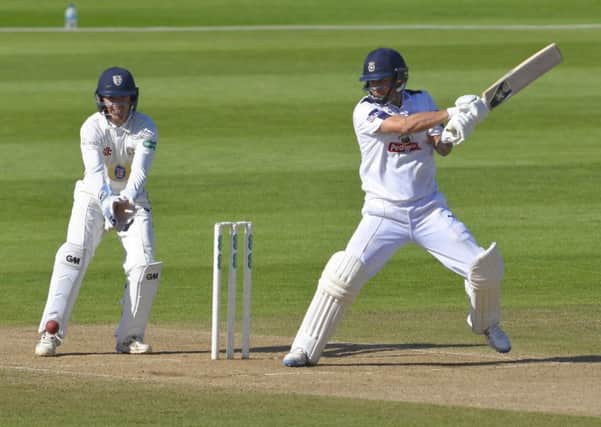 Gareth Berg finished the day on 36 not out Picture: Neil Marshall