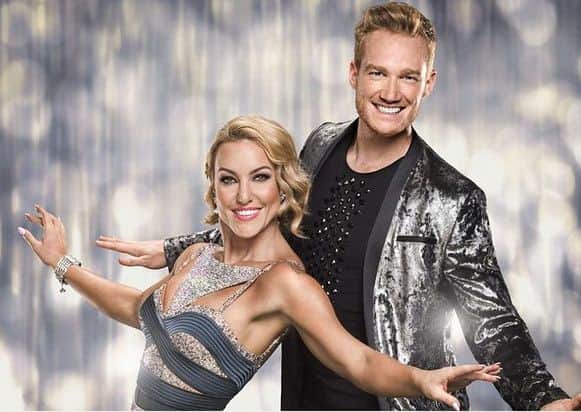 Natalie Lowe and Greg Rutherford