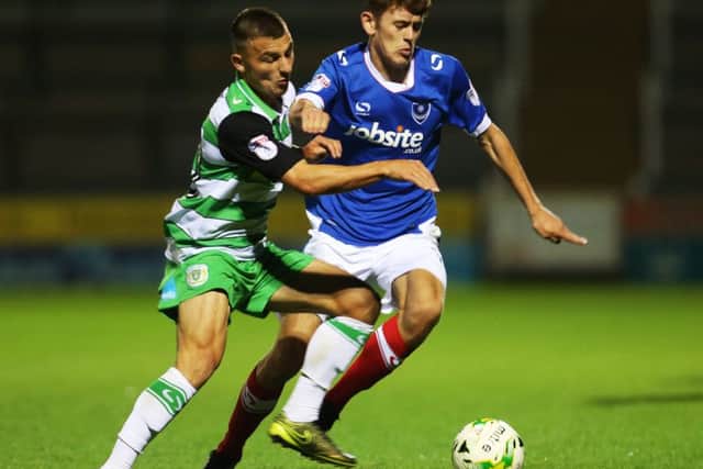 Pompey winger Ben Tollitt Picture: Joe Pepler