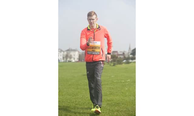 Olympic speed walker Tom Bosworth, who is taking part in this year's Great South Run 5km