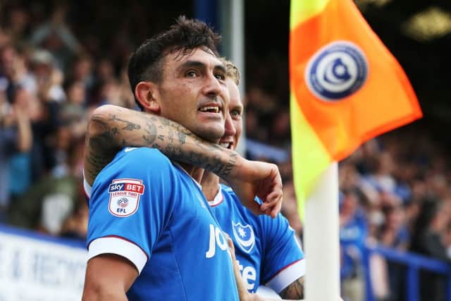 Pompey playmaker Gary Roberts Picture: Joe Pepler