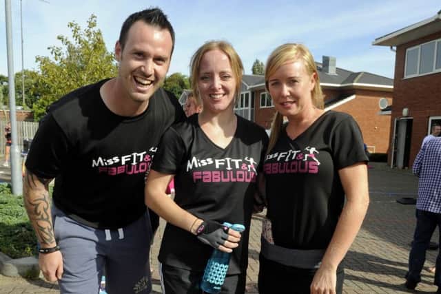 From left, Matt McKeever, Carly Stairs and organiser Kelly Fielding.Picture Ian Hargreaves (161235-3)