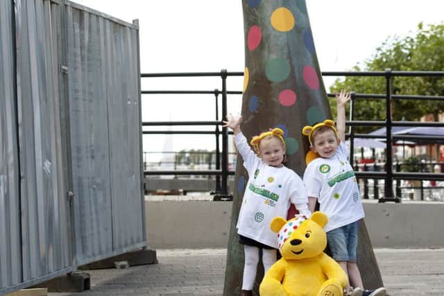 Jessica Thripp and Kian Roche at the Whale's Tail in Gunwharf Quays
