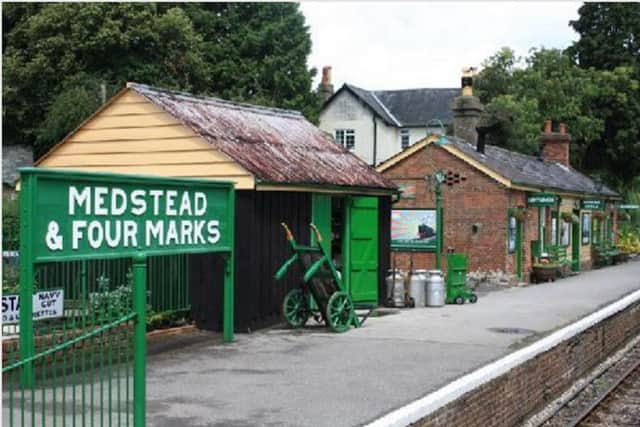 The restored station platform Picture: tripadvisor.co.uk