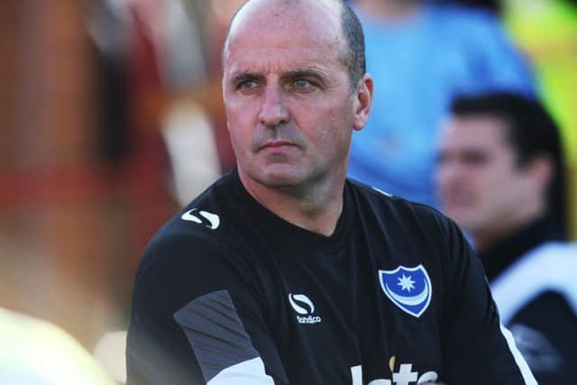 Pompey boss Paul Cook Picture: Joe Pepler
