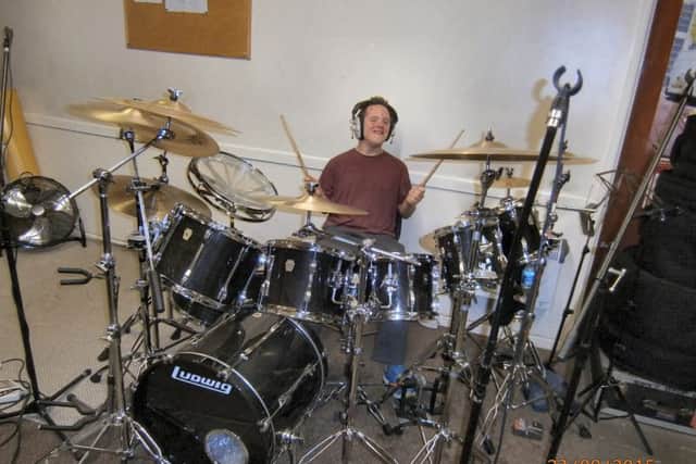 David's love for muisc came after he heard someone else playing keyboards
