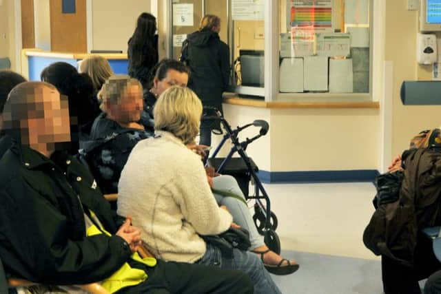 The most likely place you are going to start fidgeting is the doctors waiting room.