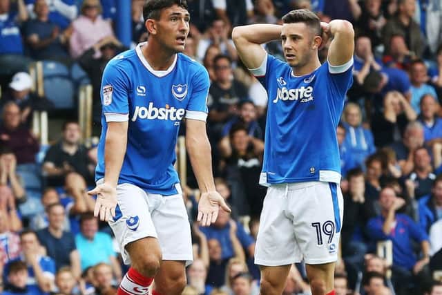Gary Roberts, left, and Conor Chaplin Picture: Joe Pepler