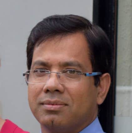 Abu-Suyeb Tanzam, owner of Gandhi Indian takeaway in Fareham