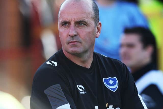 Pompey boss Paul Cook Picture: Joe Pepler
