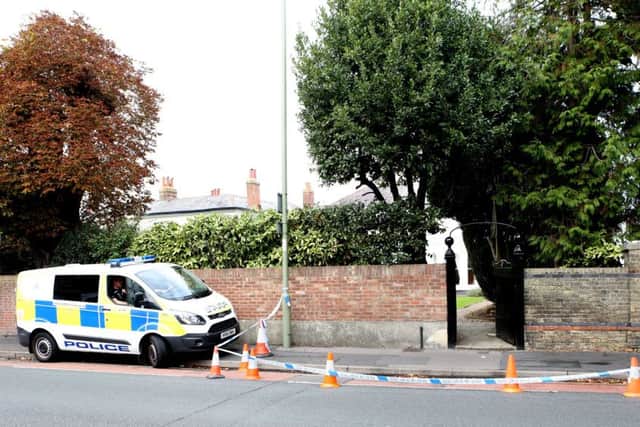 A 69-year-old man was assaulted in Bury Road, Gosport. Picture: UK News in Pictures.