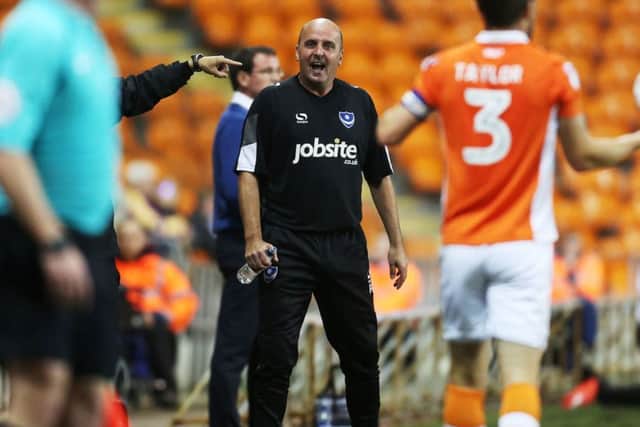 Pompey boss Paul Cook Picture: Joe Pepler