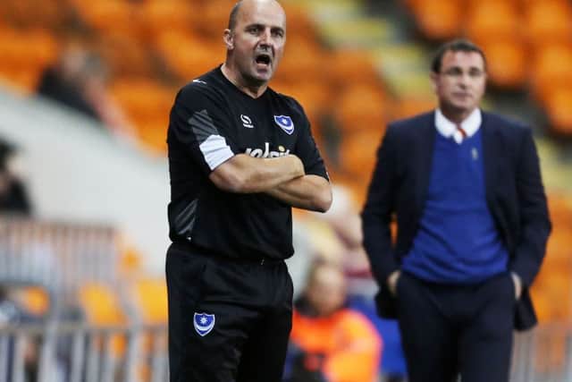 Pompey boss Paul Cook Picture: Joe Pepler