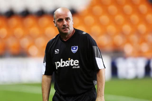 Pompey boss Paul Cook   Picture: Joe Pepler
