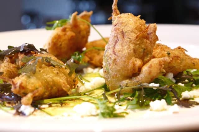Courgette fritters
