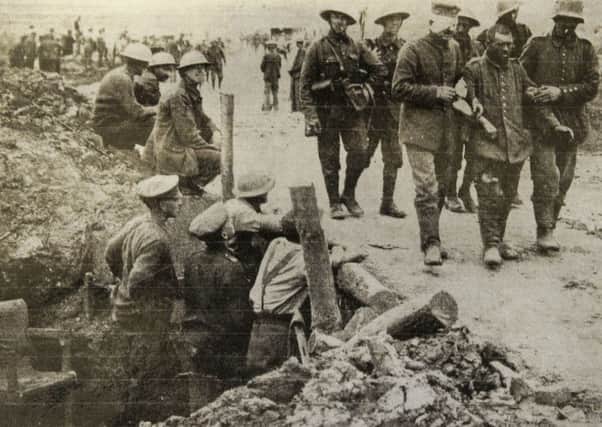 Troops in World War One