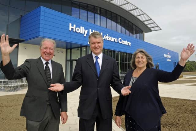 From left, Councillor Trevor Cartwright, Councillor Sean Woodward and Councillor Susan Bell.
Picture: Ian Hargreaves (161247-2)