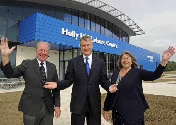 From left, Councillor Trevor Cartwright, Councillor Sean Woodward and Councillor Susan Bell.
Picture: Ian Hargreaves (161247-2)