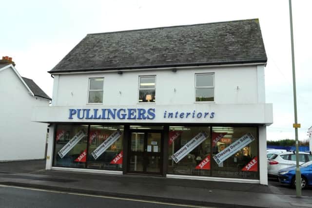 Pullingers on Hayling Island before it closed last year