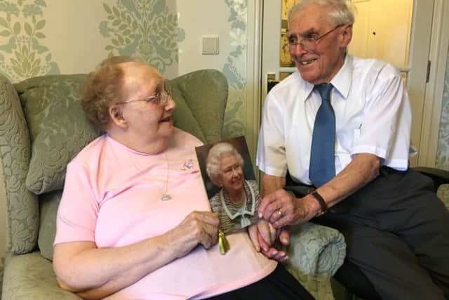Fred and Dreda Knight celebrated 60 years of marriage at their retirement home in Southsea last Thursday