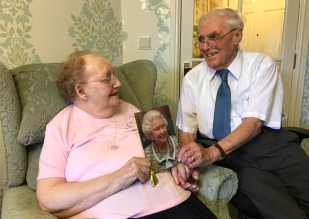 Fred and Dreda Knight celebrated 60 years of marriage at their retirement home in Southsea last Thursday