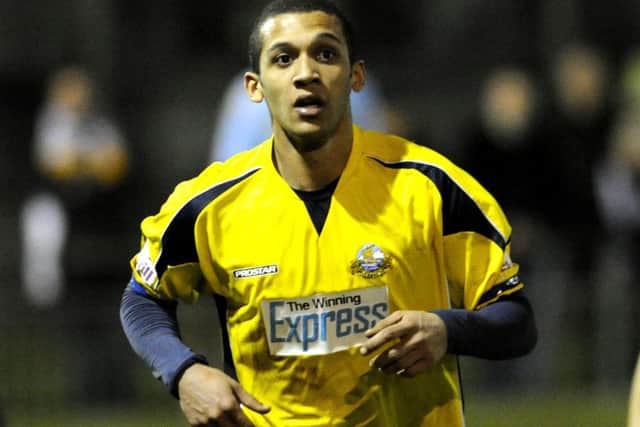 Former Gosport midfielder Dan Woodward has impressed at Moneyfields Picture: Ian Hargreaves