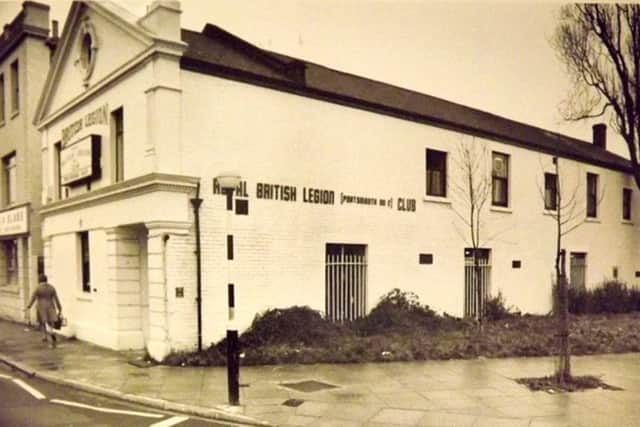 PICTURE HOUSE The one-time Fratton Electric Cinema in Goldsmith Avenue in its later life as the Royal British Legion club