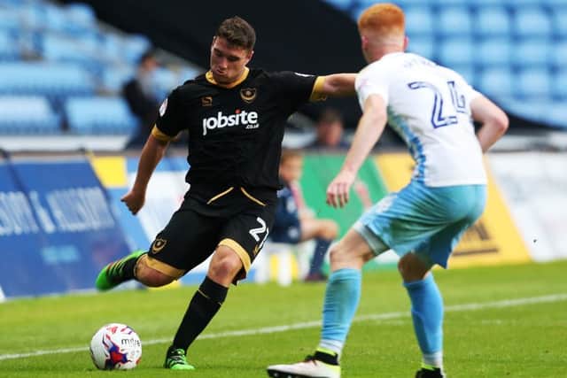 Adam Buxton was Pompey Reserves' most senior player in action at Carrow Road tonight Picture: Joe Pepler