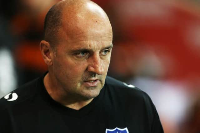 Pompey boss Paul Cook. Picture: Joe Pepler