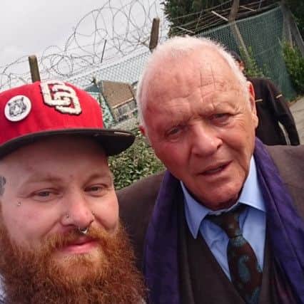 Gez with Sir Anthony Hopkins
