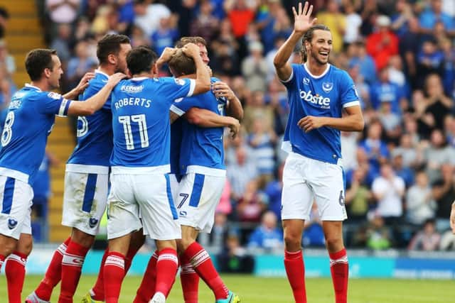 Pompey entertain Doncaster Rovers today at Fratton Park Picture: Joe Pepler