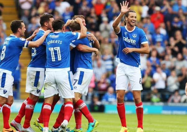 Pompey entertain Doncaster Rovers today at Fratton Park Picture: Joe Pepler