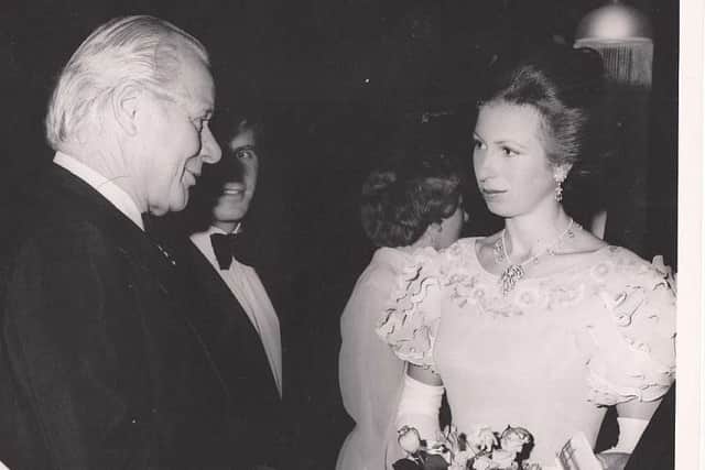 Ken Wood with Princess Anne