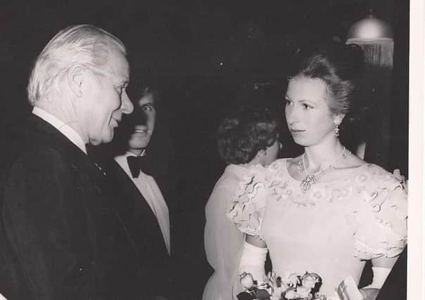 Ken Wood with Princess Anne
