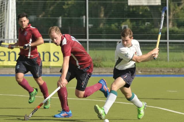 Mike Deller-Merricks scored for Havant against Milton Keynes. Picture: Mick Young