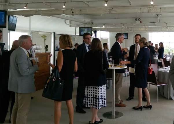 The networking event at Goodwood