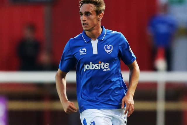 Pompey youngster Brandon Haunstrup Picture: Joe Pepler