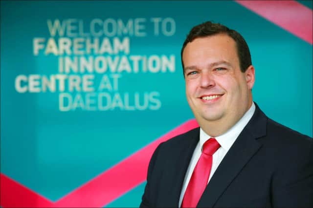 Stephen Brownlie, regional manager for Oxford Innovation