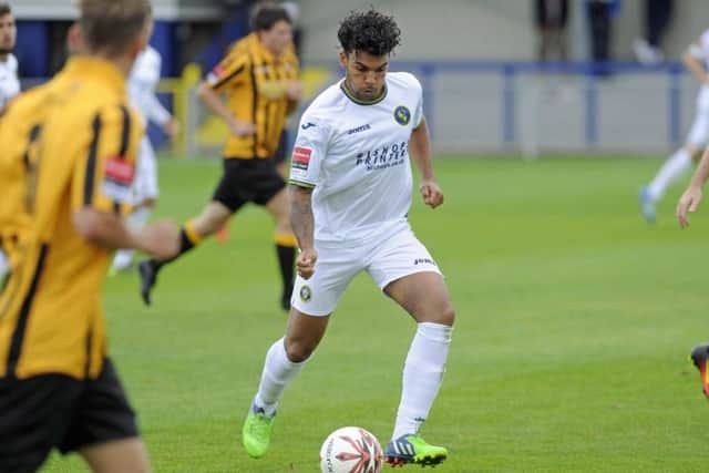 Theo Lewis opened the scoring. Picture: Ian Hargreaves