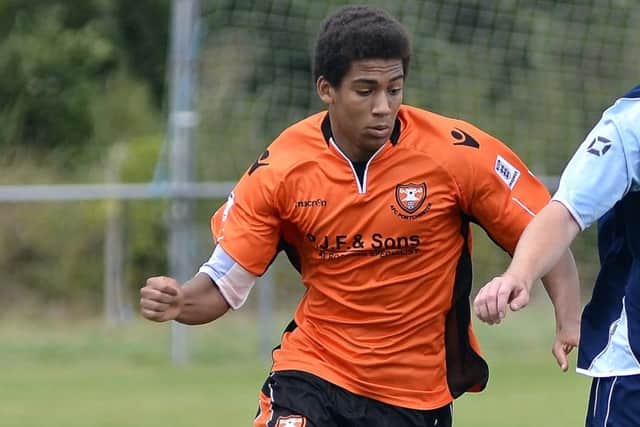 Andy Rinomhota started out at AFC Portchester. Picture: Neil Marshall