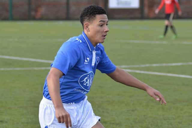 Pompey Academy midfielder Jordan Brooks Picture: Neil Marshall