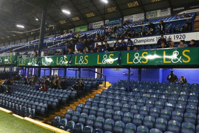 Pompey had their lowest post-war attendance at Fratton Park and empty grounds across the country reflected the feelings towards the Checkatrade Trophy. Picture: Joe Pepler
