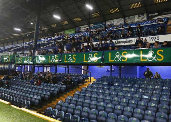 Pompey had their lowest post-war attendance at Fratton Park and empty grounds across the country reflected the feelings towards the Checkatrade Trophy. Picture: Joe Pepler