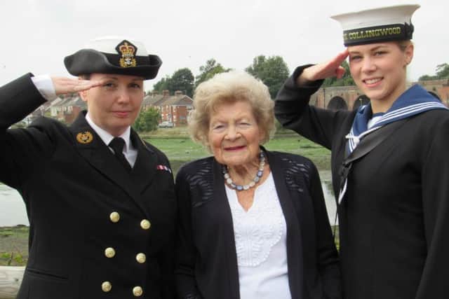 Brenda joined the navy in the 1940s and served during the Second World War
