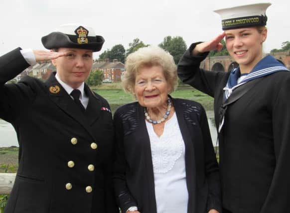 Brenda joined the navy in the 1940s and served during the Second World War