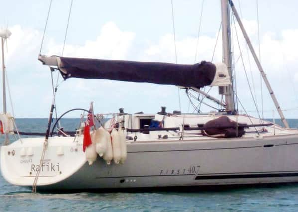 The Cheeki Rafiki yacht
